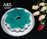 ژله تخم شربتی و ژله بستنی