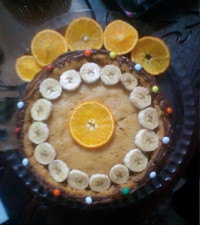 کیک موز قابلمه ای