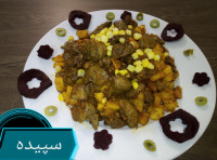 خوراک دل و جگر مرغ