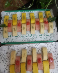 رولت کرپ رنگی