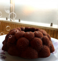 کیک پرتقالی شکلاتی