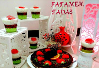 چیز کیک و ژله بستنی عکس از آرشیو