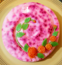 پودینگ توت فرنگی