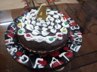 کیک تولد برادر زاده ام