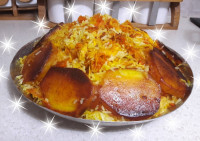 ناهار ما شیرین پلو خوشمزه و خوش عطر❤❤❤