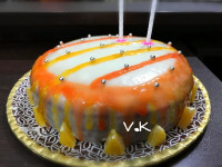 کیک تولد بدون فر