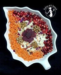 سالاد کلم و انار