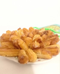 بامیه آرد و شیر