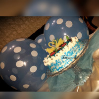 کیک_دریاچه_قو به مناسبت هفتمین سالگرد ازدواجمون ? ?