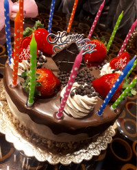 کیک تولد خواهر زاده عزیزم