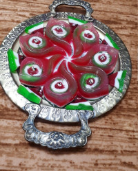 ژله طرح هندوانه داخلی