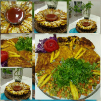 شنیسل مرغ مخصوص با سیبزمینی و پنیر