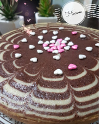 کیک زبرا جای شما خالی سالگرد پیروزی انقلاب مبارک