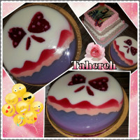 ژله ابتکاری برشی تولد