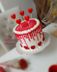 کیک ساده خانگی