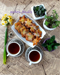 بامیه آرد و شیر