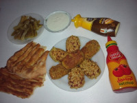 کتلت سیب زمینی شکم پر