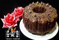 کیک شکلات بی بی