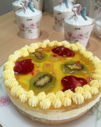 چیز کیک آناناسی