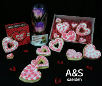 کوکی وانیلی با تزیین رویال آیسینگ