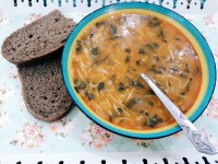 سوپ سرما باران خوشمز ه و تند!!!