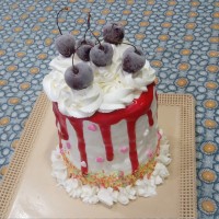 کیک در تابه دو طرفه رژیمی