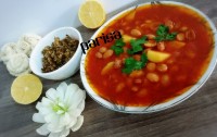 خوراک لوبیا چیتی گیاهی