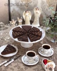 چیز کیک شکلاتی