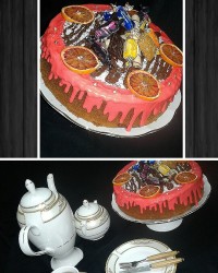 کیک تولد هشت سالگی پسر گلم