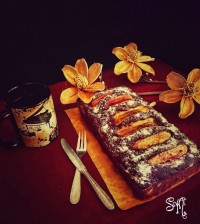 کیک موز و شکلات