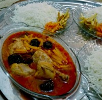 خورشت الو هویچ