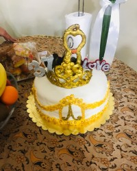 کیک سپندارمذگان وسالگرد ازدواجم