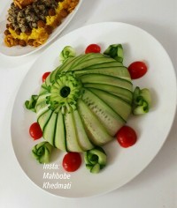 سالاد بقچه پیچ شیرازی