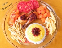 ناهار عجله ای امروزم☺