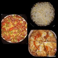 پیتزای امشب منو عشق جان و بچه های گلم