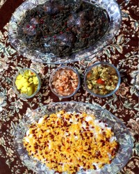خورش مرغ ترش شمالی
