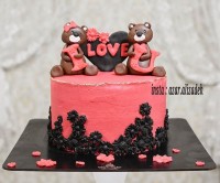 کیک ولنتاینی