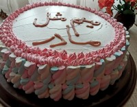 یادش بخیر پارسال این کیکو برا مامانم درست کرده بودم..