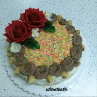 کیک اسفنجی (روز مادر)