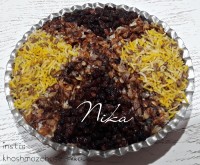 عدس پلو بدون گوشت