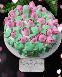 کیک عجله ای سالگردازدواجمون