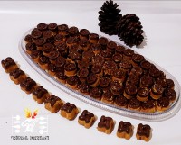 برشتوک نخودچی شکلاتی