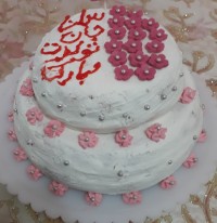 کیک تولد دختر عموی نازم