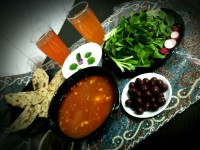 ناهارامروزمن ودخترم