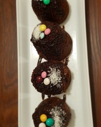 کاپ کیک و دسرنارگیلی زعفرانی