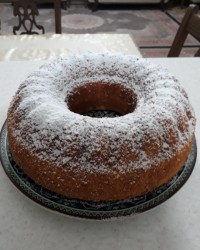 کیک نسکافه گردویی