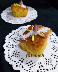 کیک خیس کاراملی