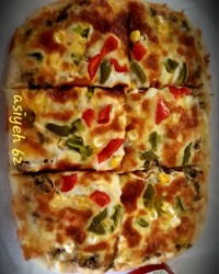 خمیر مخصوص پیتزا تابه ای (بدون نیاز به فر)