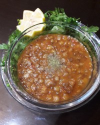 عدسی خوشمزه با آویشن