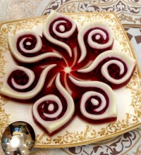 ژله وپاناکوتا (بادونه انار)